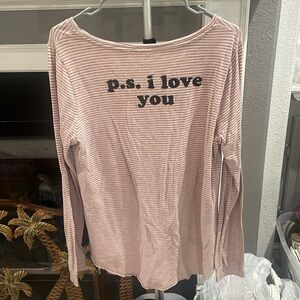 💖”I LOVE YOU” long sleeve shirt!